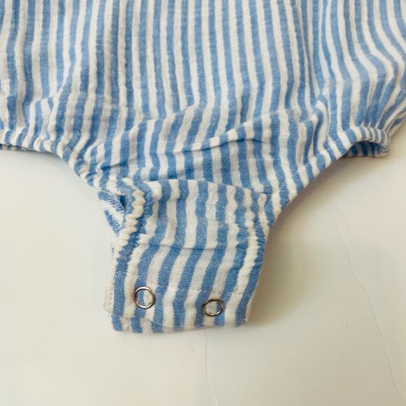 NWT Me & Henry 12-18M Blue Stripe Reef Bubble - Picture 4 of 6